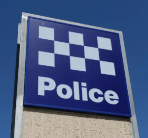 Police Station Sign