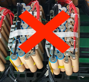 Cheap lithium, welded cells